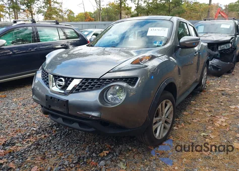 2016 Nissan Juke S из США, поврежденный, VIN JN8AF5MV8GT656109